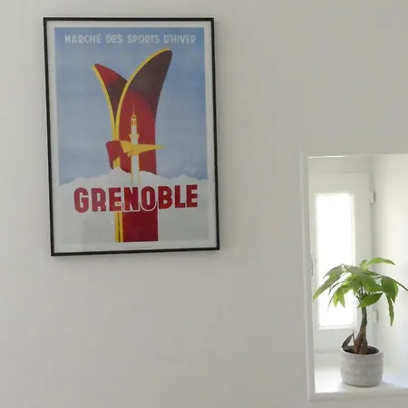 Apartment Hotegam Agency, 70 Rue Thiers Championnet, Close Sncf, New & Design, 2 Bedrooms, 1 Office Grenoble