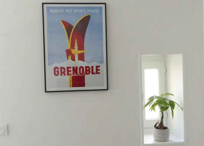 Apartment Hotegam Agency, 70 Rue Thiers Championnet, Close Sncf, New & Design, 2 Bedrooms, 1 Office Grenoble